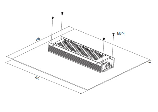 Meanwell-HSN-200-Series-Installation Meanwell-HSN-200-Series-Installation